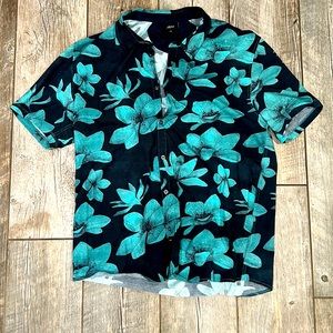 Jeff Floral Short Sleeve Casual Shirt